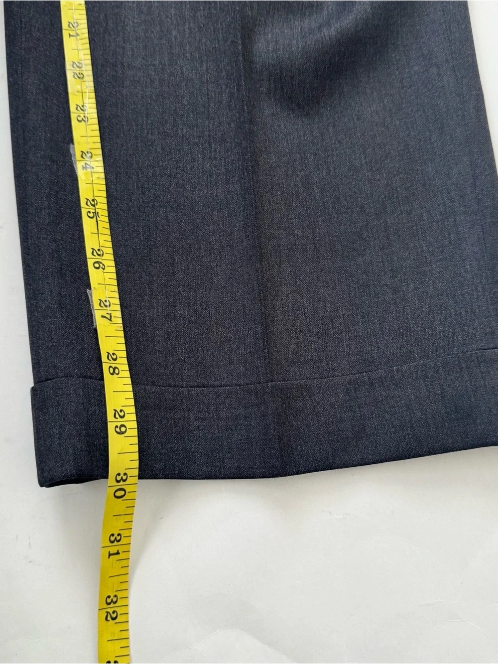 Vtg Hart Schaffner Marx 2 pc Suit 41R 34x30 Gray Gold Trumpeter Wool USA Made